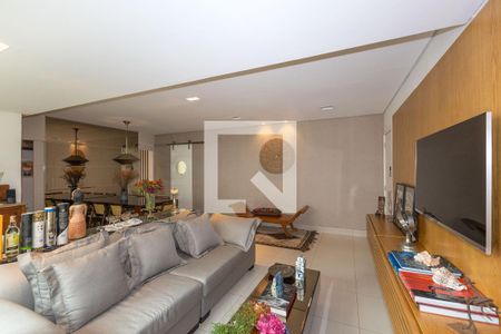 Sala de apartamento para alugar com 3 quartos, 148m² em Vila da Serra, Nova Lima