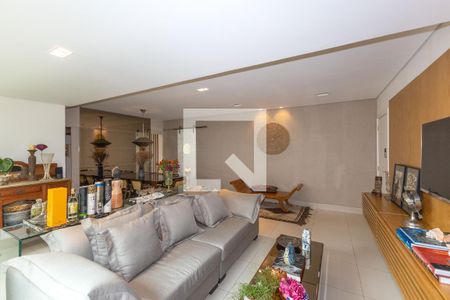 Sala de apartamento para alugar com 3 quartos, 148m² em Vila da Serra, Nova Lima
