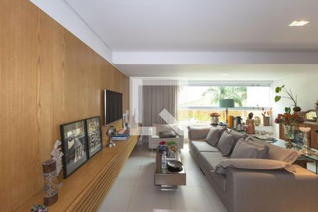 Sala de apartamento para alugar com 3 quartos, 148m² em Vila da Serra, Nova Lima