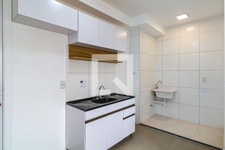 Sala/Cozinha de apartamento para alugar com 2 quartos, 38m² em Jaguaré, São Paulo
