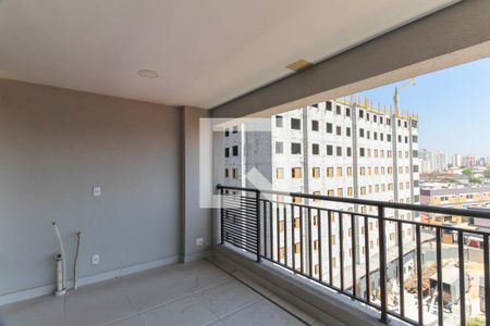 Varanda da Sala de apartamento à venda com 3 quartos, 80m² em Vila Prudente, São Paulo