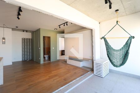 Sala de apartamento para alugar com 2 quartos, 73m² em Jardim Leonor Mendes de Barros, São Paulo