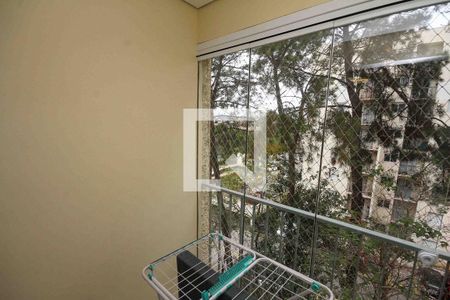 Varanda da Sala de apartamento para alugar com 2 quartos, 56m² em Vila Mendes, São Paulo