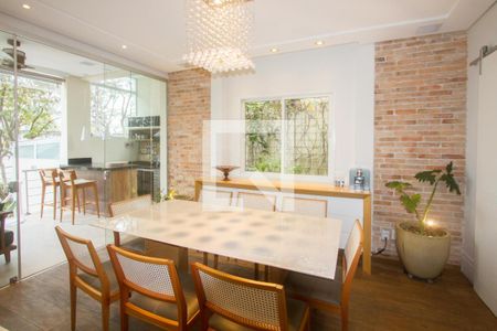 Sala de Jantar de casa de condomínio à venda com 4 quartos, 306m² em Jardim Petropolis, São Paulo