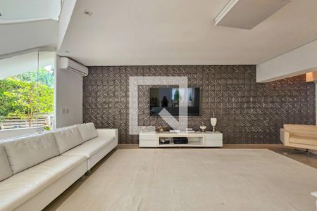 Sala de casa de condomínio para alugar com 5 quartos, 1000m² em Jardim Acapulco, Guarujá