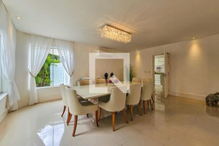 Sala de Jantar de casa de condomínio para alugar com 5 quartos, 1000m² em Jardim Acapulco, Guarujá