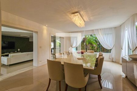 Sala de Jantar de casa de condomínio para alugar com 5 quartos, 1000m² em Jardim Acapulco, Guarujá