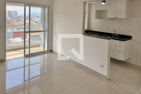 Sala de apartamento para alugar com 2 quartos, 100m² em Vila Matias, Santos