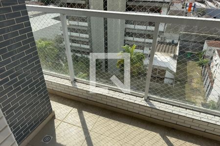 Varanda de apartamento para alugar com 2 quartos, 100m² em Vila Matias, Santos