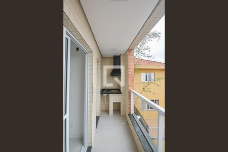 Varanda gourmet de apartamento à venda com 3 quartos, 71m² em Paulicéia, São Bernardo do Campo