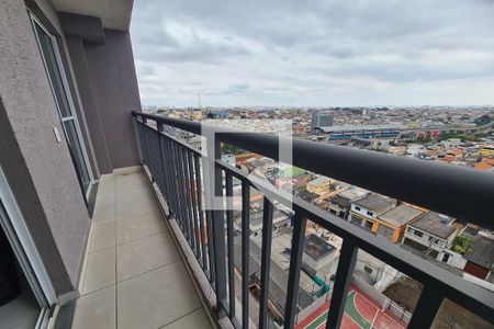 Varanda Sala de apartamento para alugar com 1 quarto, 31m² em Vila Tolstoi, São Paulo