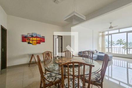 Sala de apartamento para alugar com 4 quartos, 250m² em Barra Funda, Guarujá