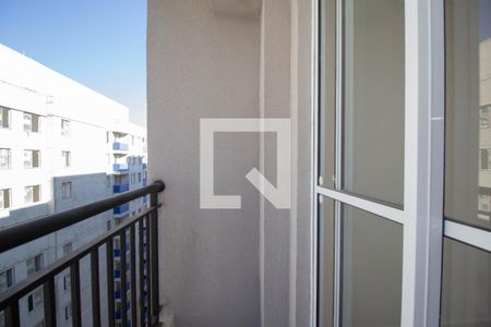 Varanda da Sala de apartamento para alugar com 2 quartos, 38m² em Vila Barreto, São Paulo