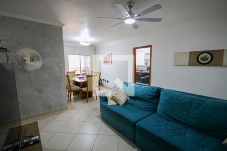 Sala de apartamento para alugar com 2 quartos, 100m² em Aviação, Praia Grande