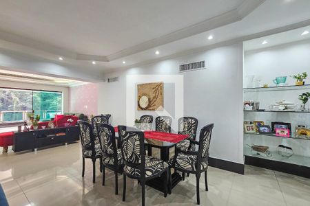 Sala de apartamento para alugar com 3 quartos, 186m² em Barra Funda, Guarujá