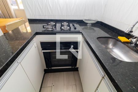 Sala/Cozinha de kitnet/studio para alugar com 1 quarto, 24m² em Vila Campanela, São Paulo