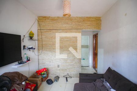 Sala de casa para alugar com 1 quarto, 60m² em Andrade Araujo, Belford Roxo