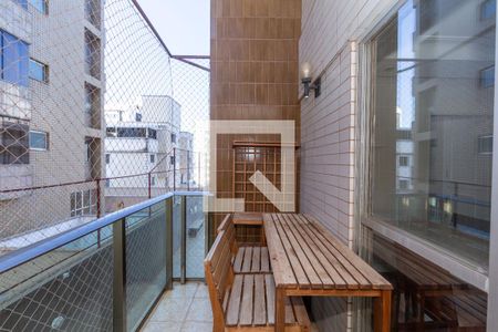 Varanda da Sala de apartamento para alugar com 3 quartos, 100m² em Buritis, Belo Horizonte