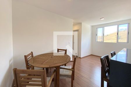 Sala de apartamento para alugar com 2 quartos, 49m² em Novo Horizonte , Belo Horizonte