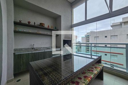 Varanda de apartamento para alugar com 3 quartos, 133m² em Vila Luis Antonio, Guarujá