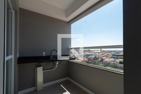 Varanda Sala de apartamento para alugar com 2 quartos, 50m² em Vila Carvalho, Sorocaba