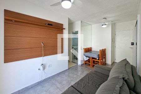 Sala de apartamento para alugar com 2 quartos, 72m² em Ocian, Praia Grande
