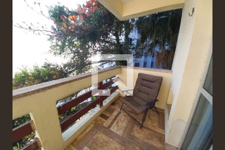 Varanda da Sala de apartamento para alugar com 2 quartos, 99m² em Ilha Porchat, São Vicente