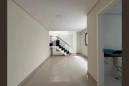 Sala de apartamento para alugar com 2 quartos, 98m² em Vila Gilda, Santo André