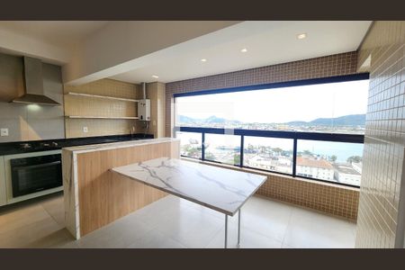 Sala de Jantar de apartamento para alugar com 2 quartos, 65m² em Ponta da Praia, Santos