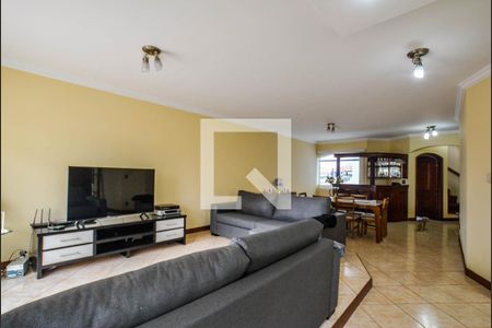Sala de casa para alugar com 4 quartos, 401m² em Vila Cecilia Maria, Santo André