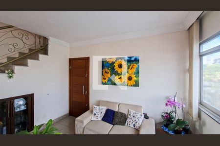 Sala de apartamento à venda com 3 quartos, 190m² em Colégio Batista, Belo Horizonte