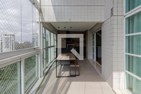 Varanda gourmet de apartamento para alugar com 5 quartos, 270m² em Jardim Morumbi, São Paulo
