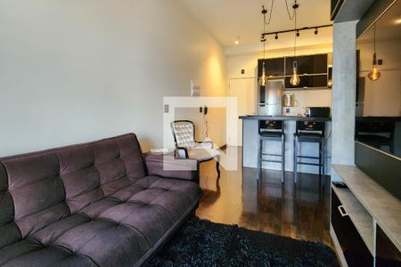 Sala de apartamento para alugar com 1 quarto, 56m² em Jardim do Mar, São Bernardo do Campo