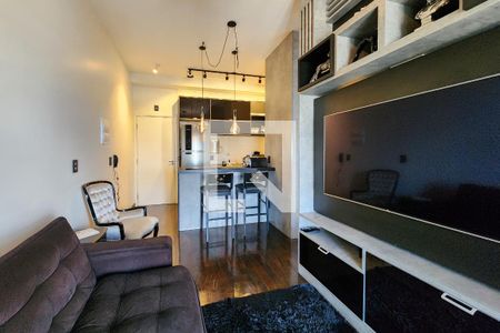 Sala de apartamento para alugar com 1 quarto, 56m² em Jardim do Mar, São Bernardo do Campo