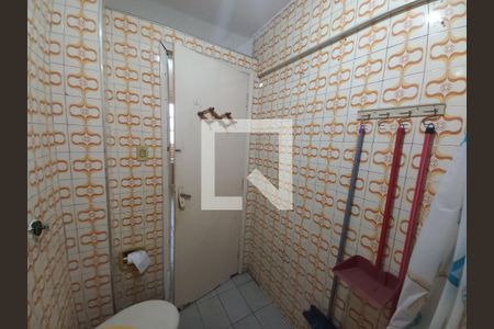 Banheiro Social de apartamento para alugar com 1 quarto, 45m² em Boa Vista, São Vicente