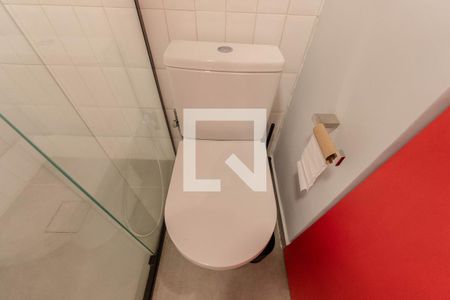 Banheiro Social de kitnet/studio à venda com 1 quarto, 31m² em Bela Vista, São Paulo