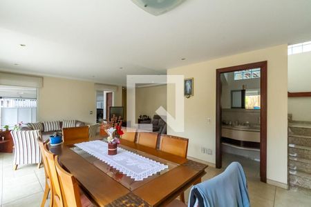 Sala de Jantar de casa à venda com 3 quartos, 287m² em Vila Caminho do Mar, São Bernardo do Campo