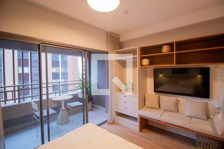 Studio de kitnet/studio para alugar com 1 quarto, 27m² em Campo Belo, São Paulo