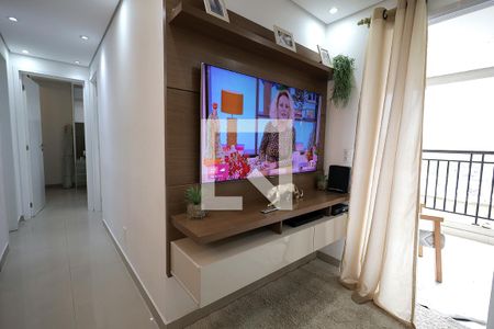 Sala de apartamento à venda com 2 quartos, 64m² em Silveira, Santo André