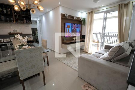 Sala de apartamento à venda com 2 quartos, 64m² em Silveira, Santo André