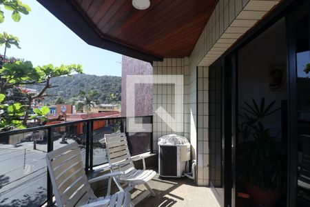 Varanda da Sala de apartamento para alugar com 4 quartos, 174m² em Parque Enseada, Guarujá