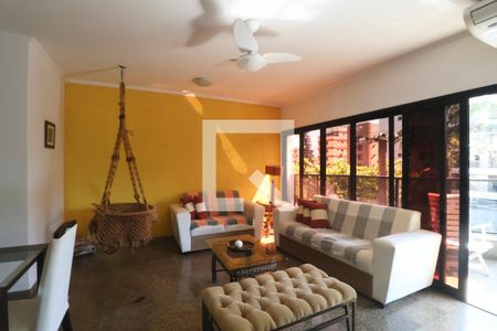 Sala de apartamento para alugar com 4 quartos, 174m² em Parque Enseada, Guarujá