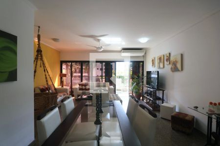 Sala de apartamento para alugar com 4 quartos, 174m² em Parque Enseada, Guarujá