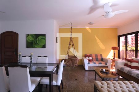 Sala de apartamento para alugar com 4 quartos, 174m² em Parque Enseada, Guarujá