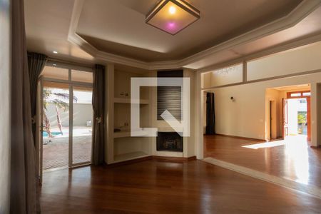 Sala de casa de condomínio para alugar com 5 quartos, 493m² em Parque Campolim, Sorocaba