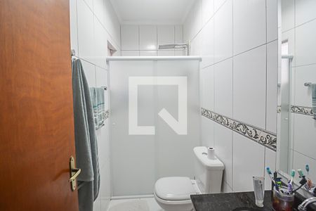 Banheiro da Suíte 1 de casa à venda com 3 quartos, 154m² em Jardim Paramount, São Bernardo do Campo