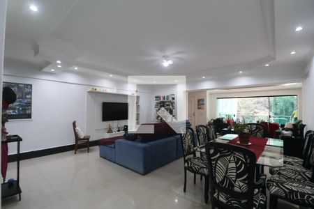 Sala de apartamento para alugar com 4 quartos, 186m² em Barra Funda, Guarujá