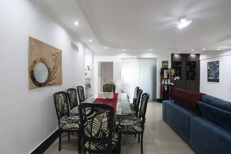 Sala de apartamento para alugar com 4 quartos, 186m² em Barra Funda, Guarujá