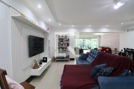 Sala de apartamento para alugar com 4 quartos, 186m² em Barra Funda, Guarujá