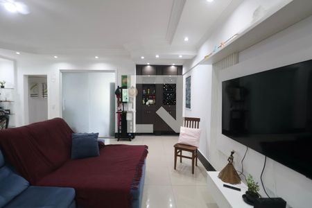Sala de apartamento para alugar com 4 quartos, 186m² em Barra Funda, Guarujá